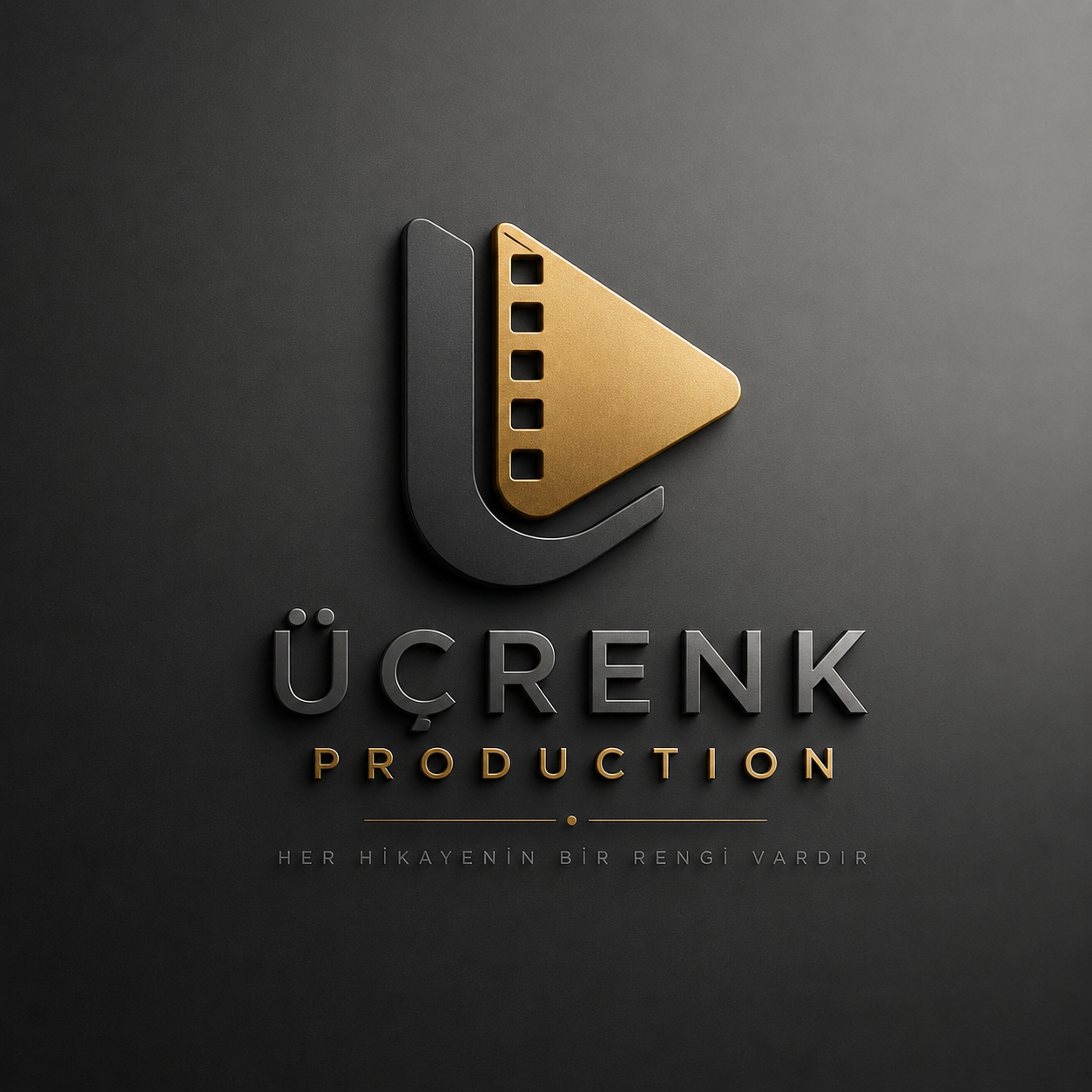 Üçrenk Production Kurumsal Logo